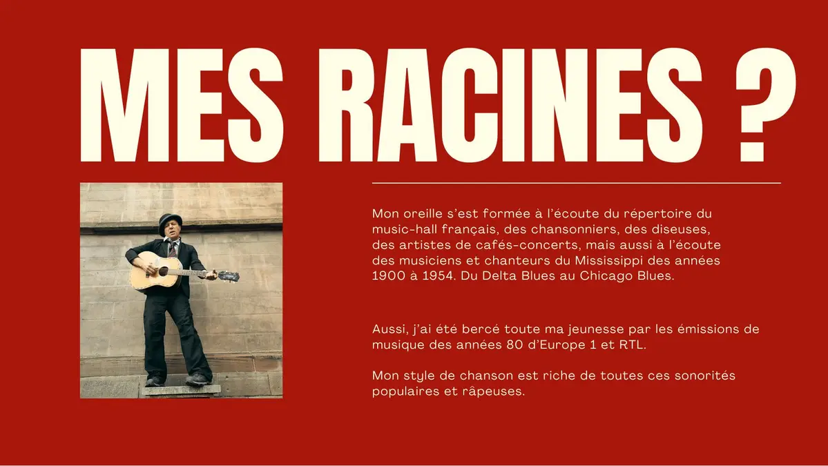 Planche visuelle consacrée aux racines musicales de ToLLiB